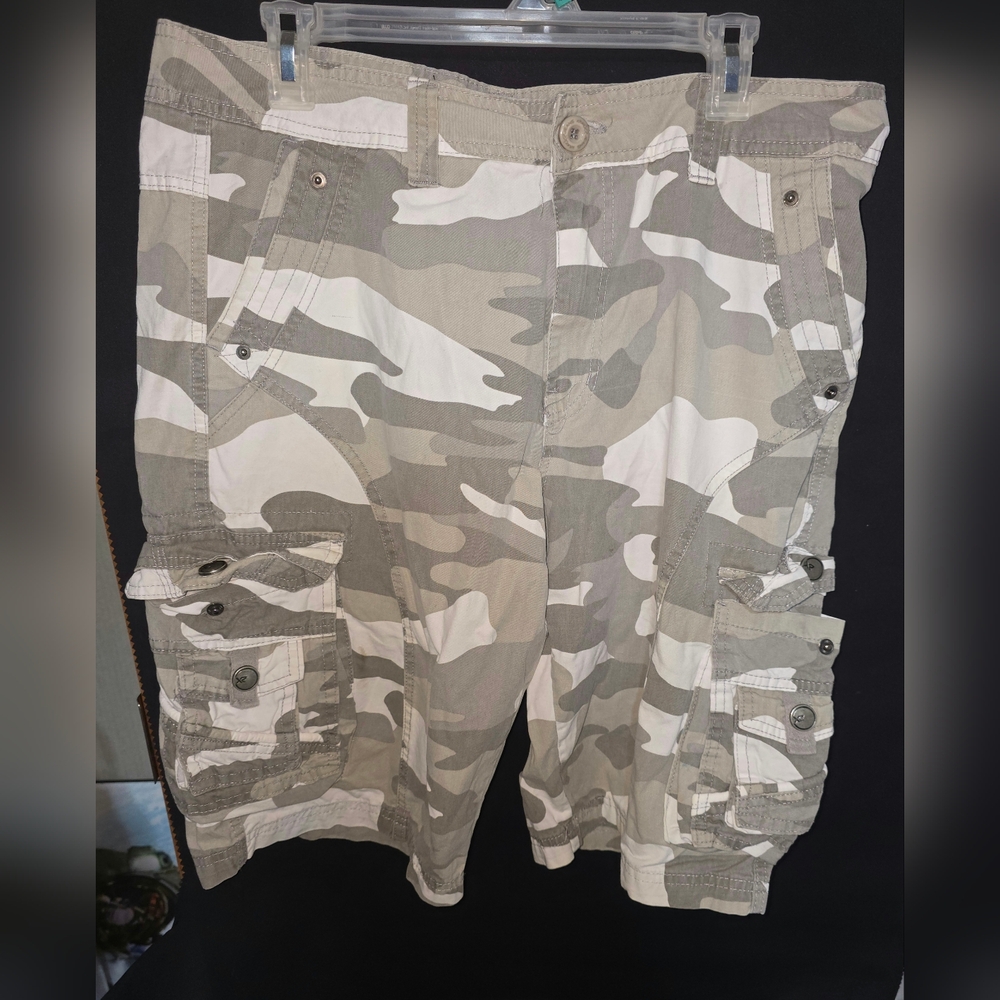 Xray Jeans Camo Cargo Shorts